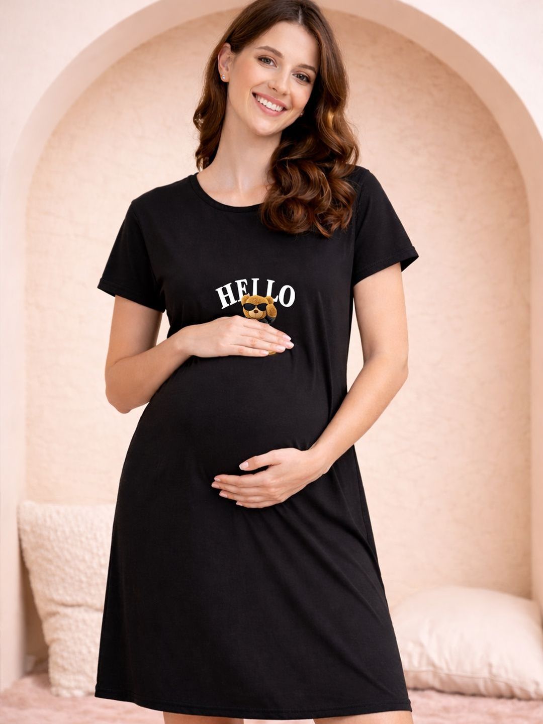 angloindu Printed Nightdress