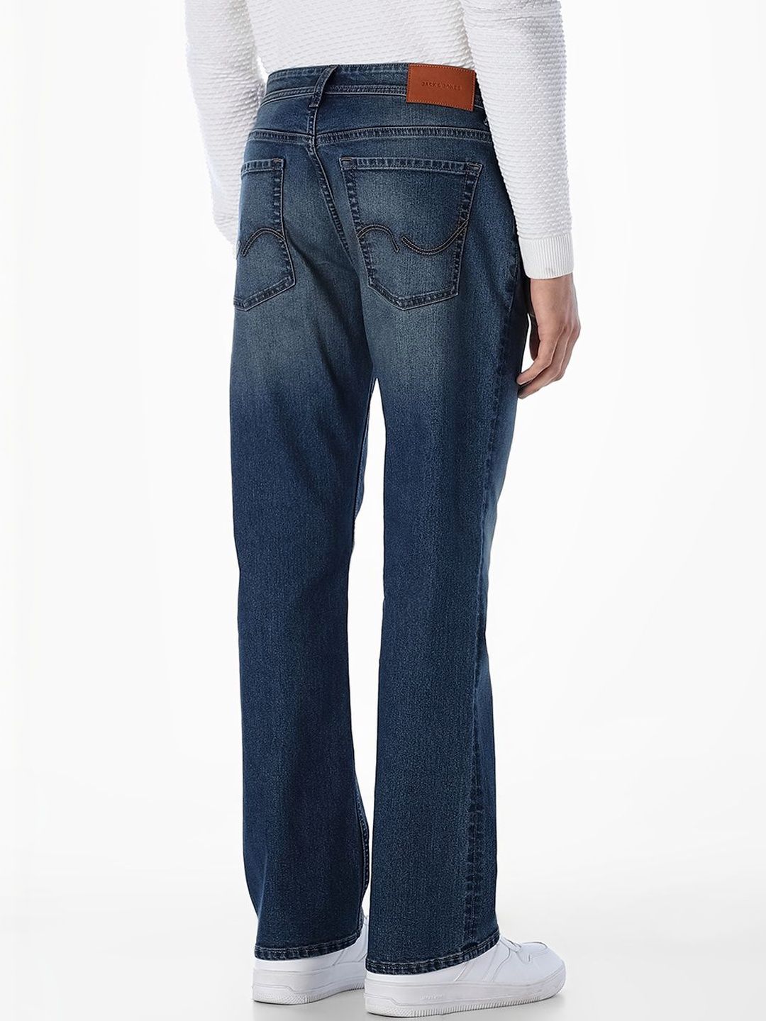 Bootcut High-Rise Light Fade Stretchable Jeans