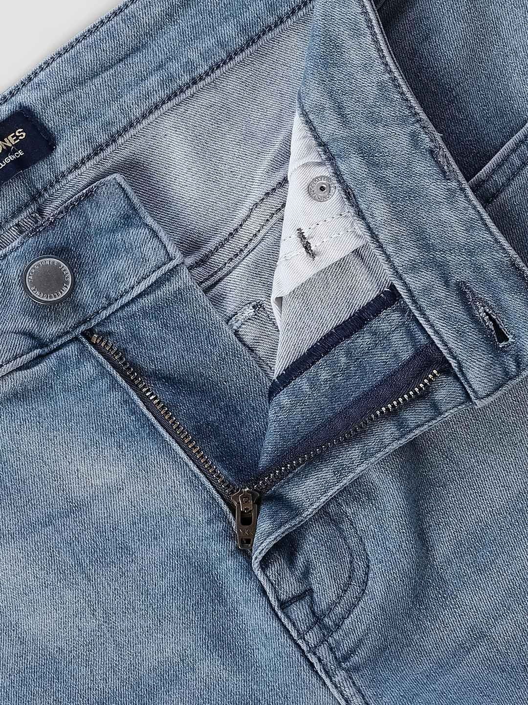 Slim Fit Low-Rise Light Fade Stretchable Jeans