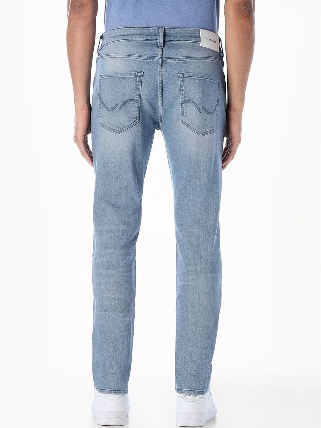 Tim Tapered Fit Low-Rise Light Fade Stretchable Jeans