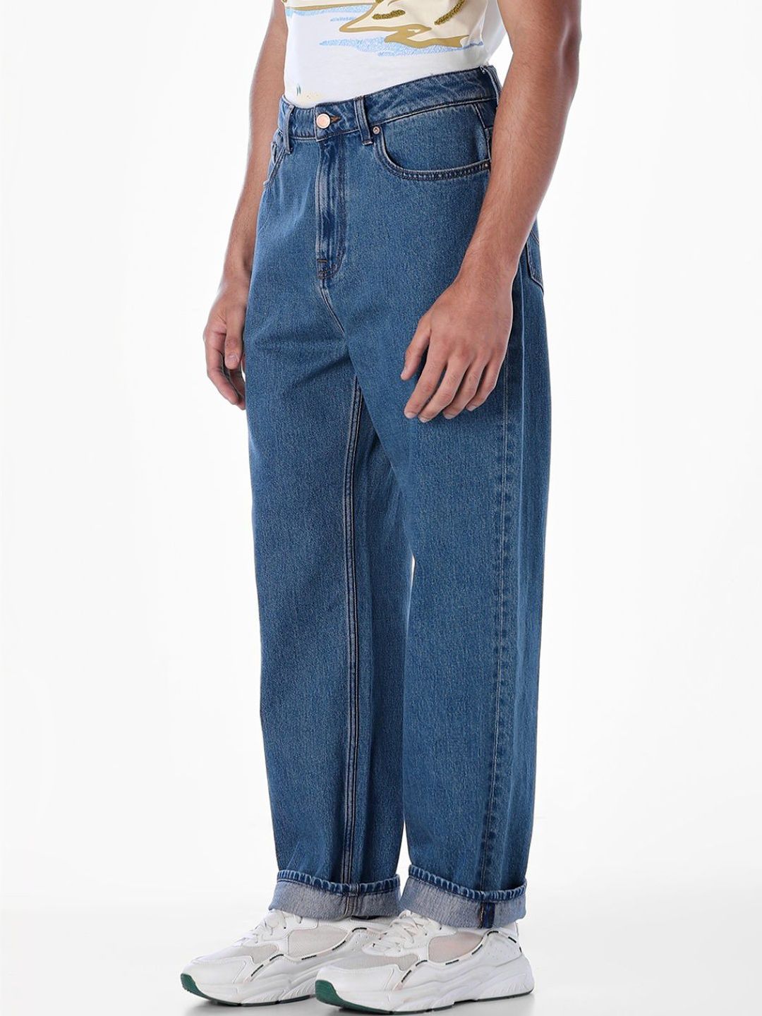 Wide Leg High-Rise Jeans