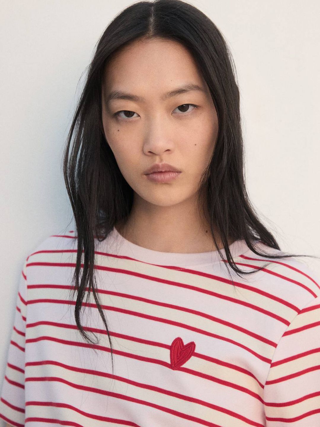 Striped Pure Cotton T-shirt