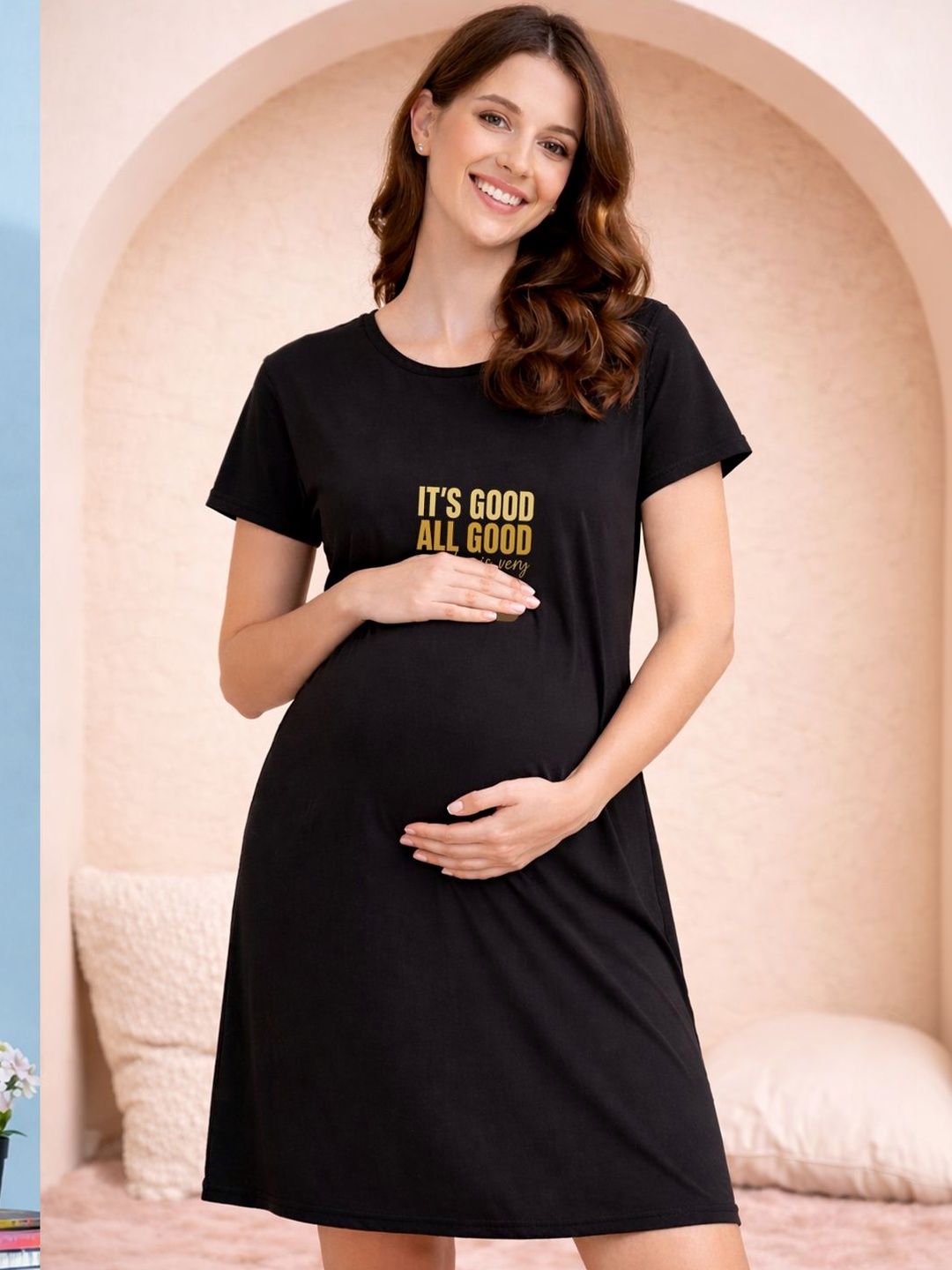 angloindu Printed Nightdress
