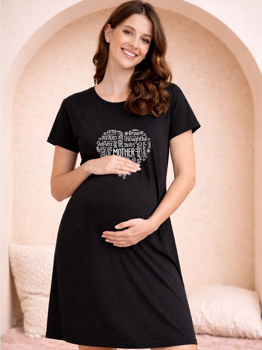 angloindu Printed Nightdress
