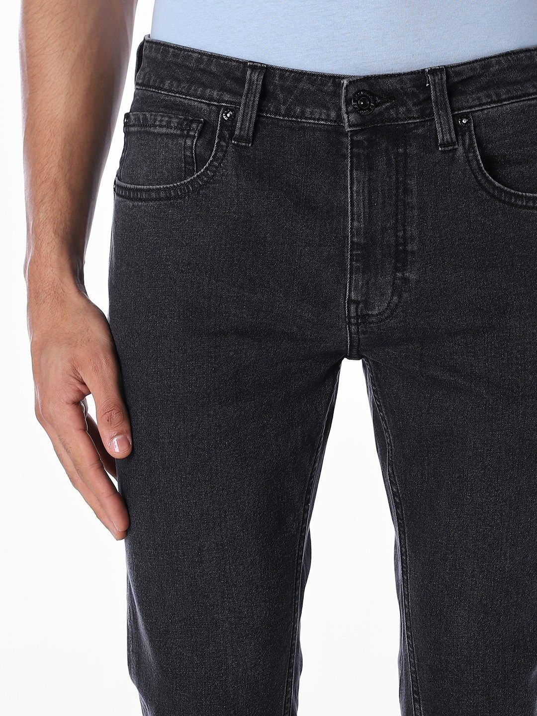 Ben Skinny Fit Low-Rise Light Fade Stretchable Jeans