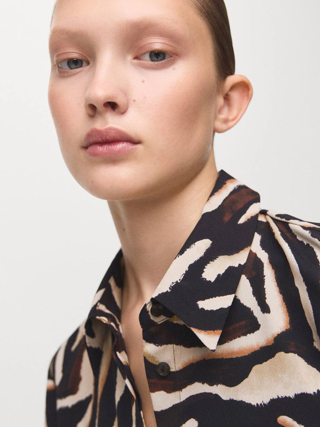 Animal Printed Casual Shirt