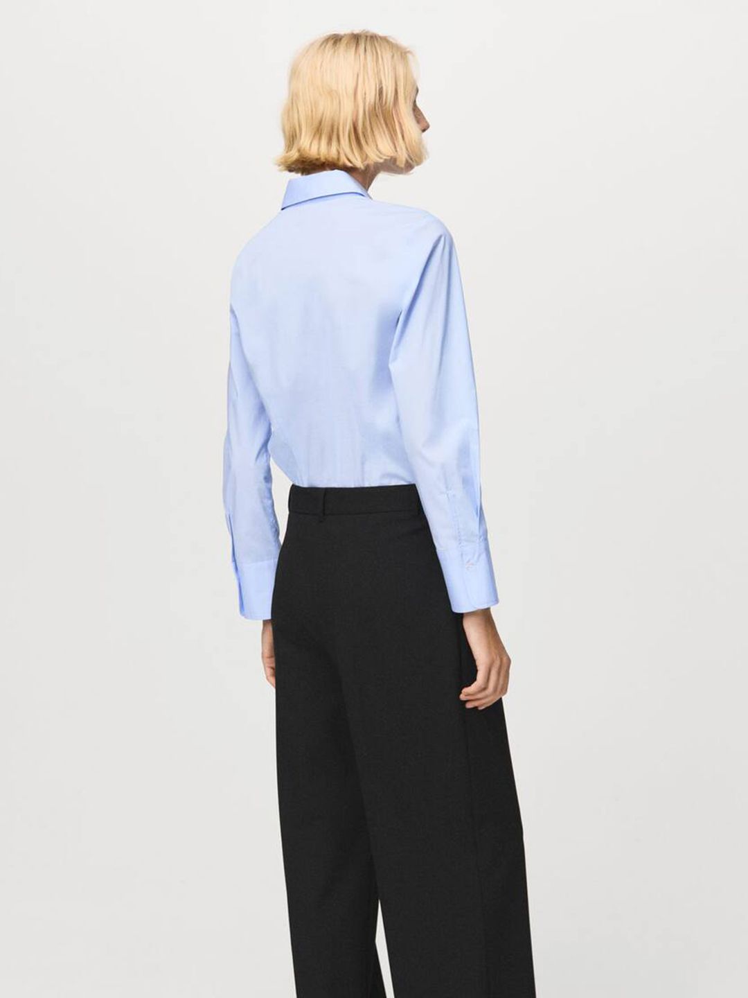 Slim Fit Poplin Casual Shirt
