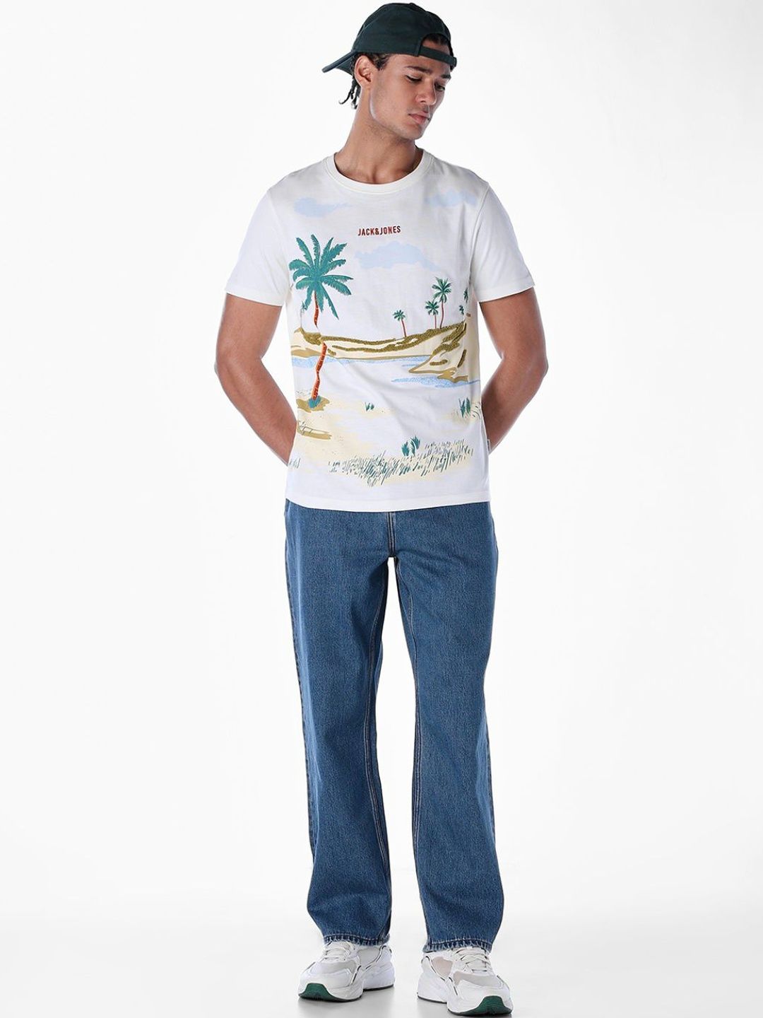 Wide Leg High-Rise Jeans