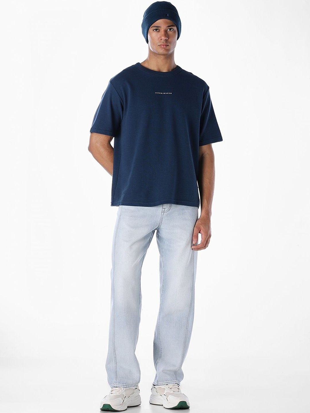 Eddie Wide Leg High-Rise Light Fade Jeans