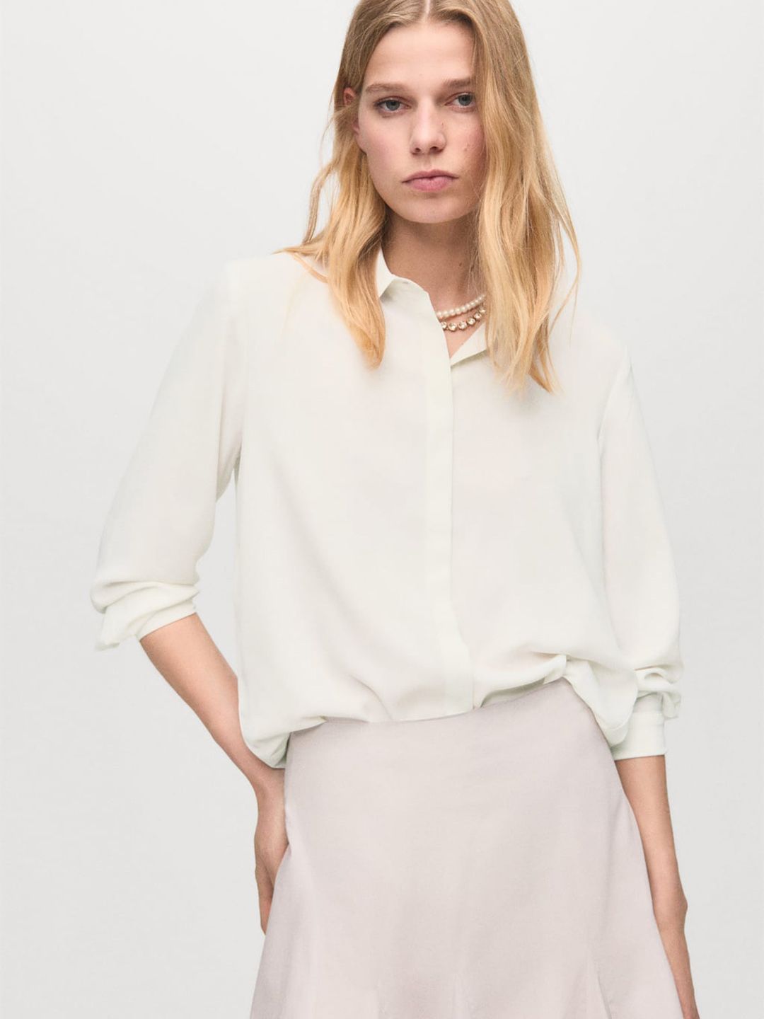 Solid Casual Shirt