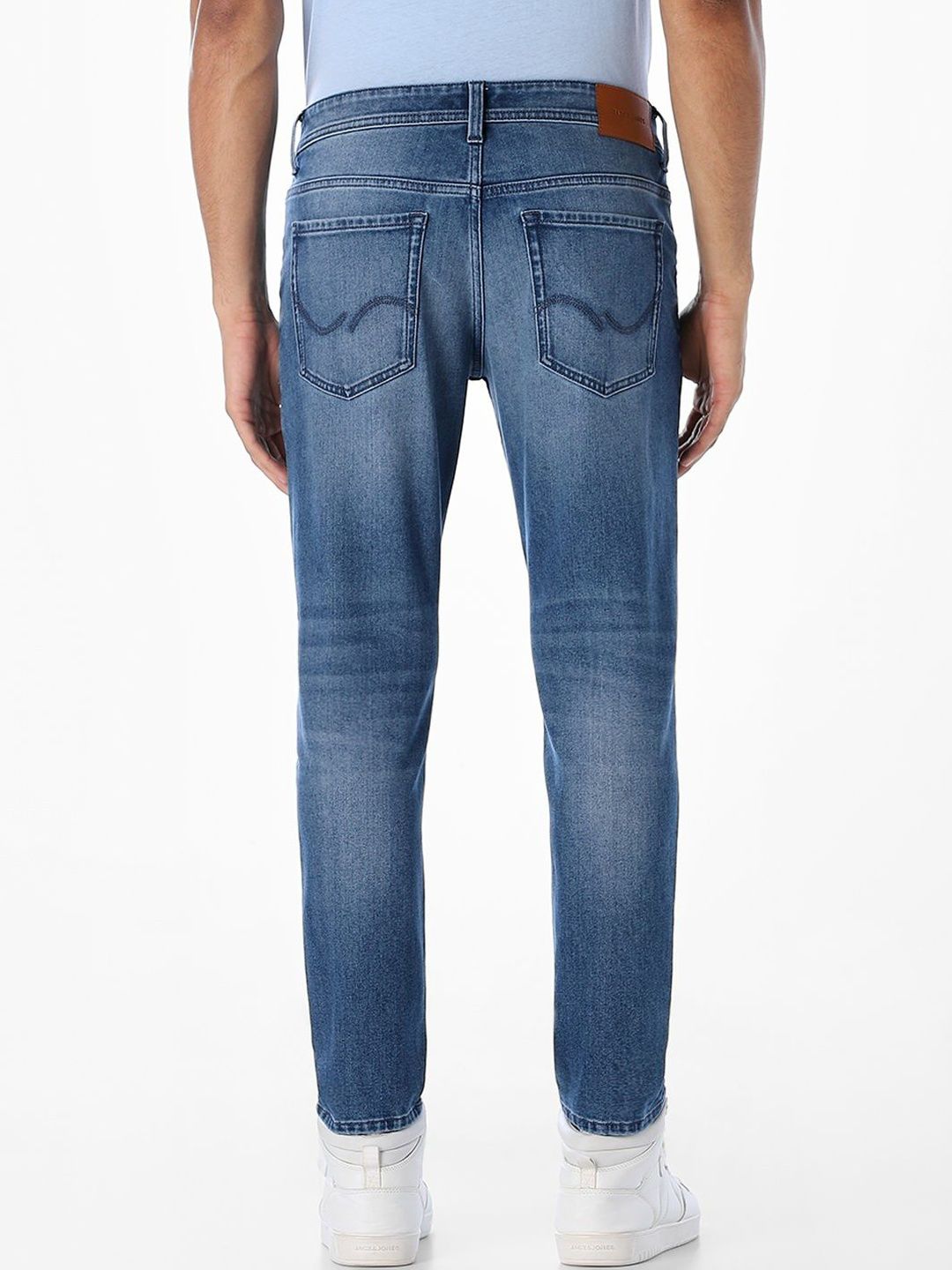 Slim Fit Low-Rise Light Fade Stretchable Jeans
