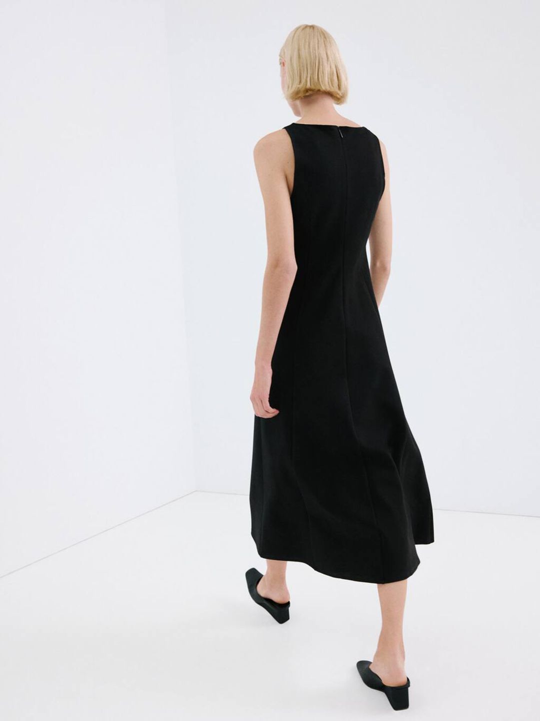 A-Line Midi Dress