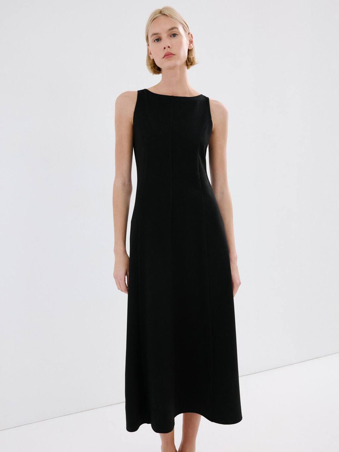 A-Line Midi Dress