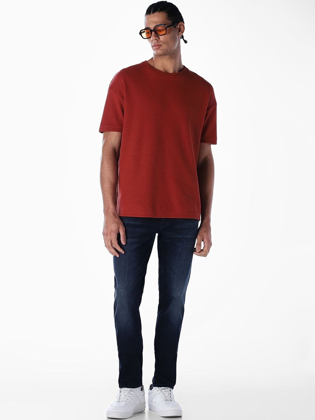 Slim Fit Low-Rise Light Fade Stretchable Jeans