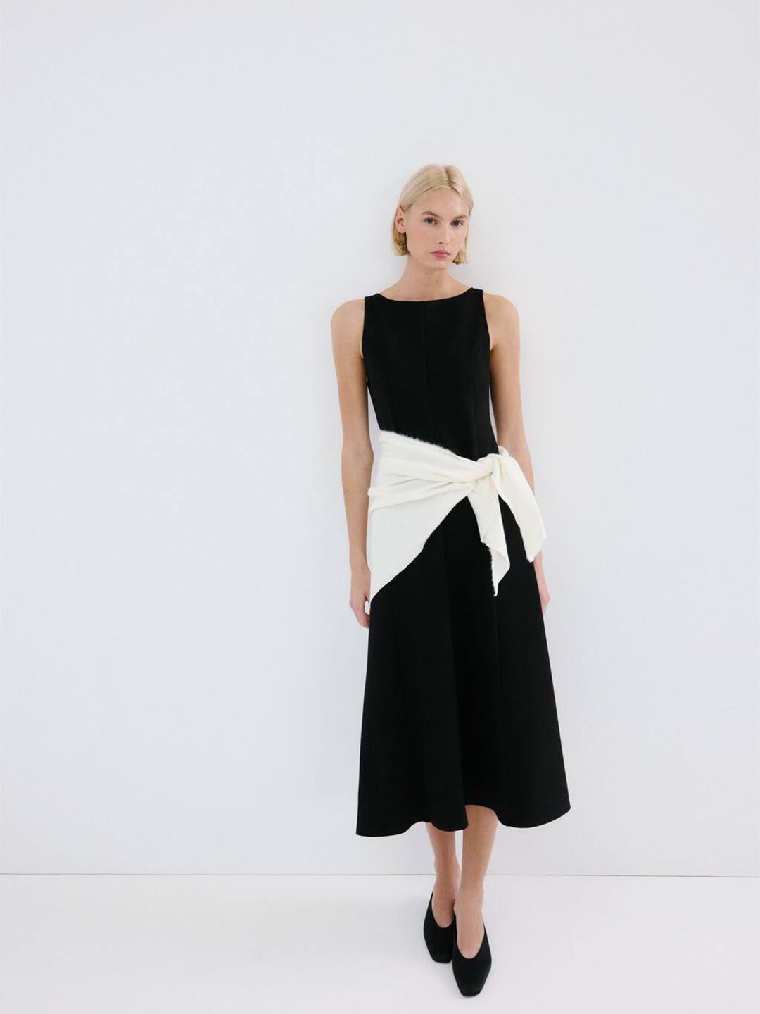 A-Line Midi Dress