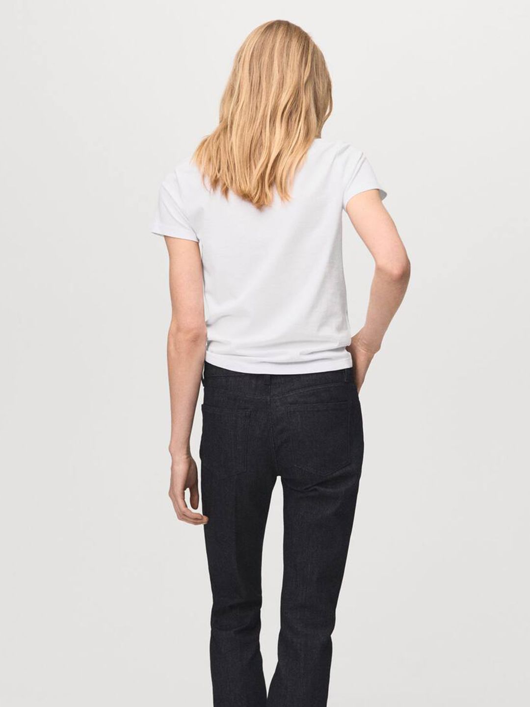 Brand Logo Printed Pure Cotton T-shirt