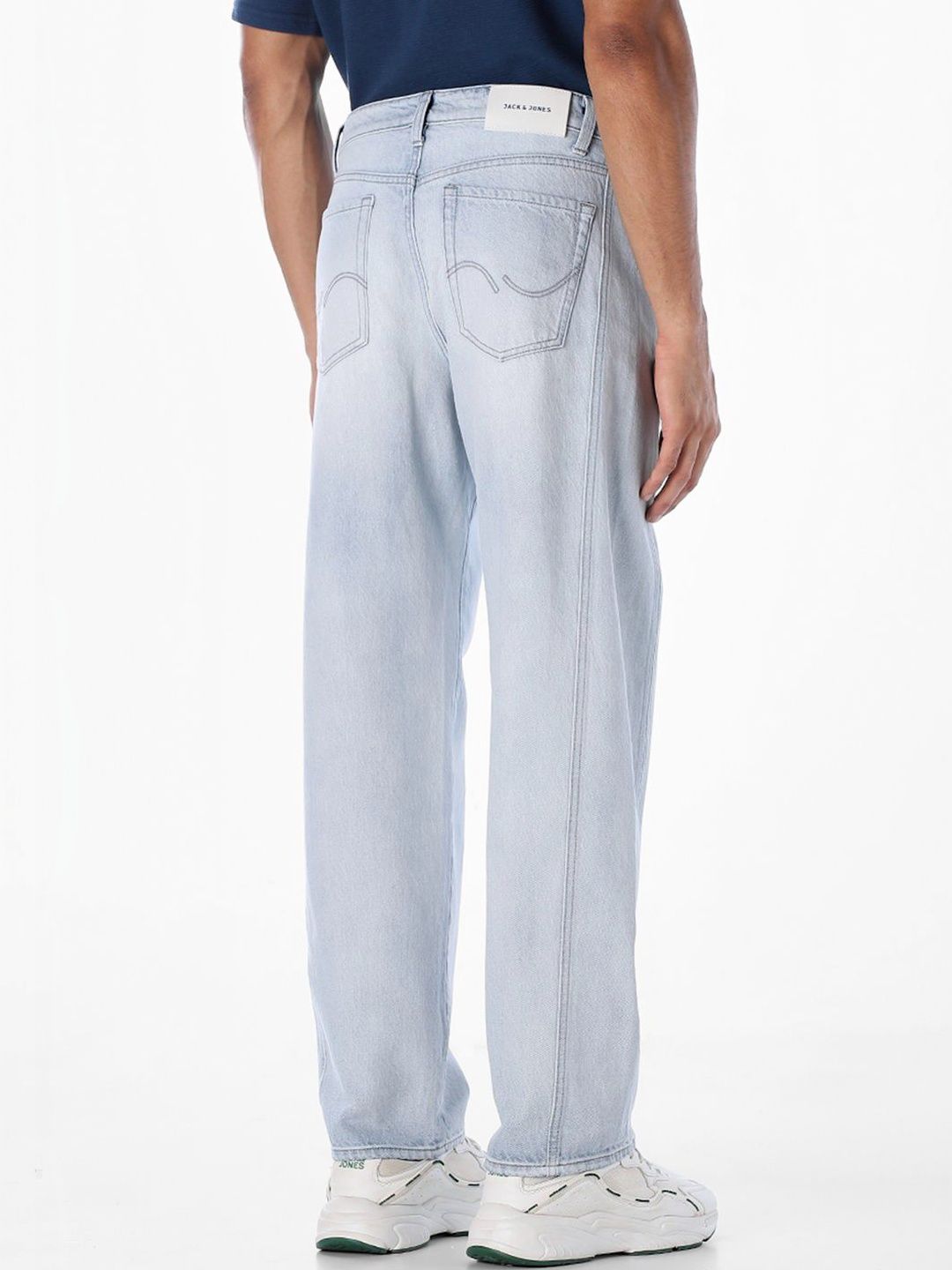 Eddie Wide Leg High-Rise Light Fade Jeans