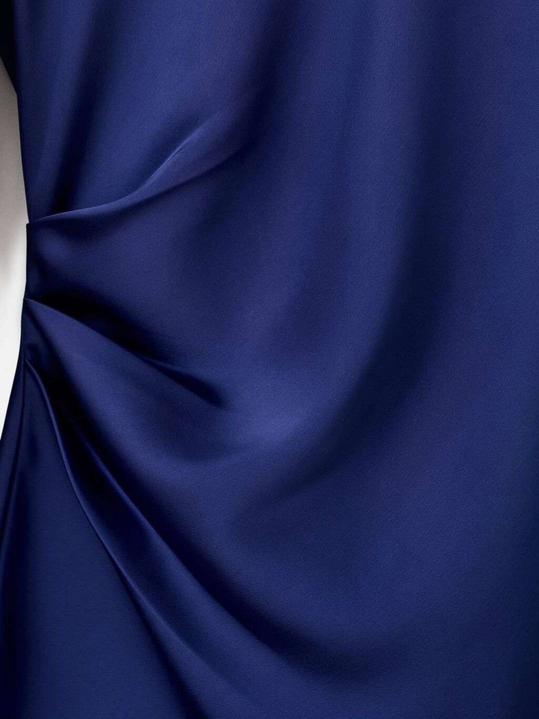 A-Line Mini Dress with Pleated Details