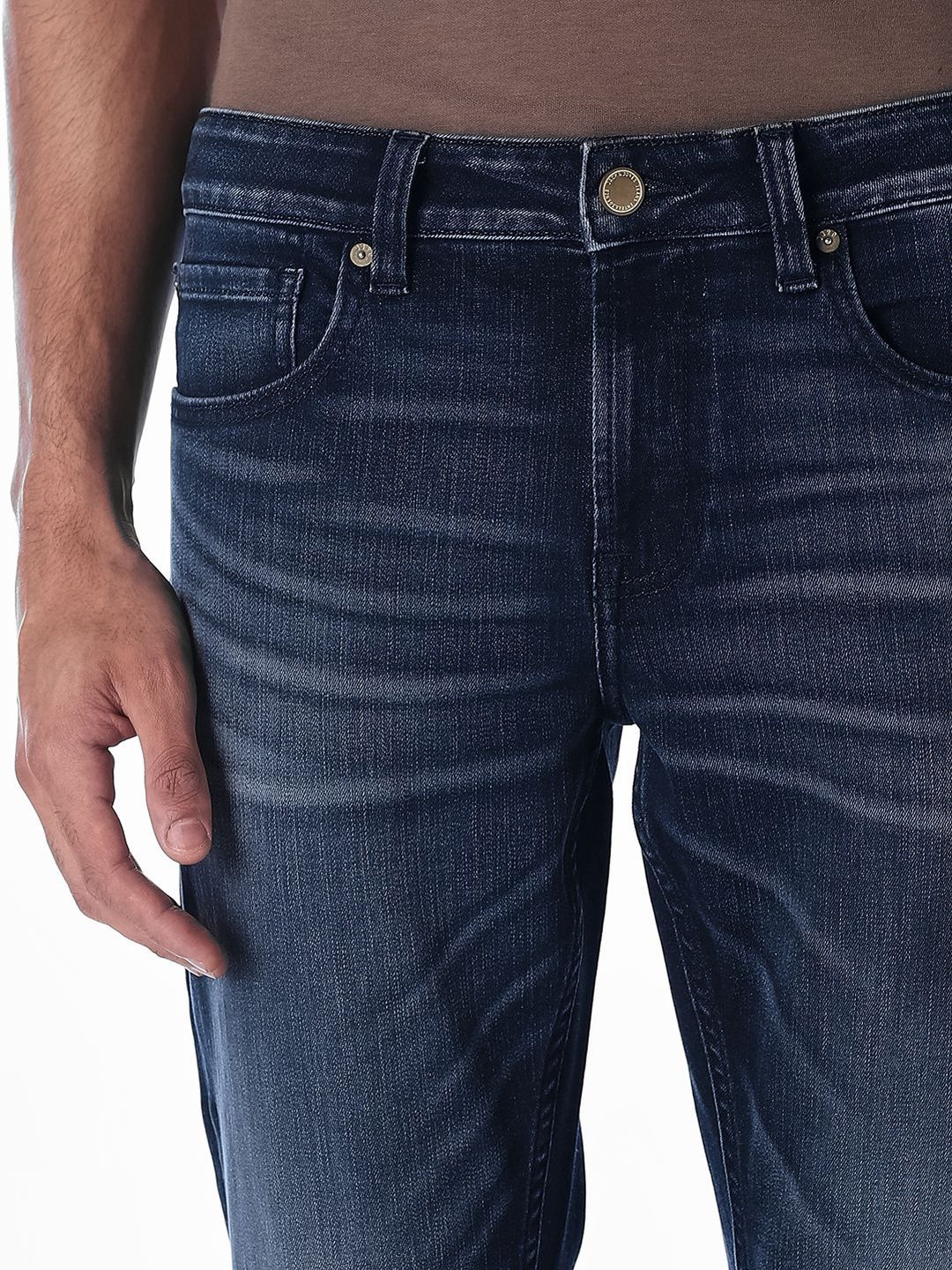 Slim Fit Low-Rise Light Fade Stretchable Jeans