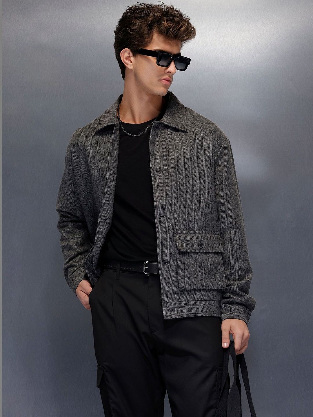 WROGN Men Woven Jacket