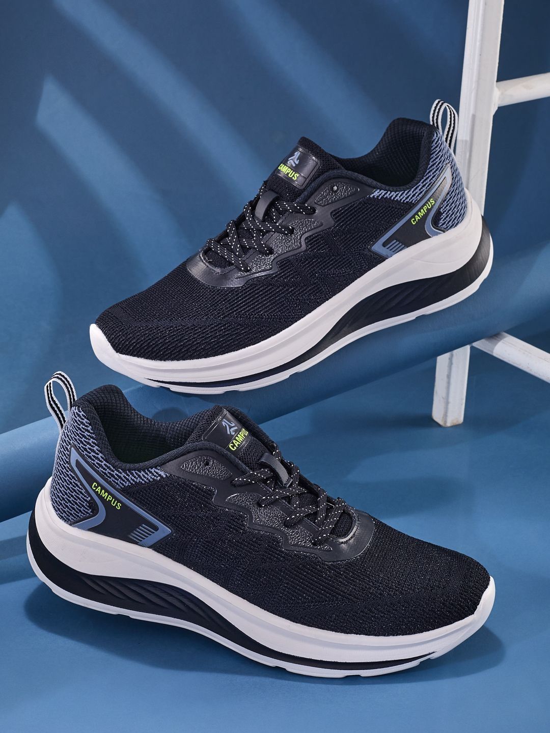 Campus FYBER Men Mesh Running Non-Marking Shoes