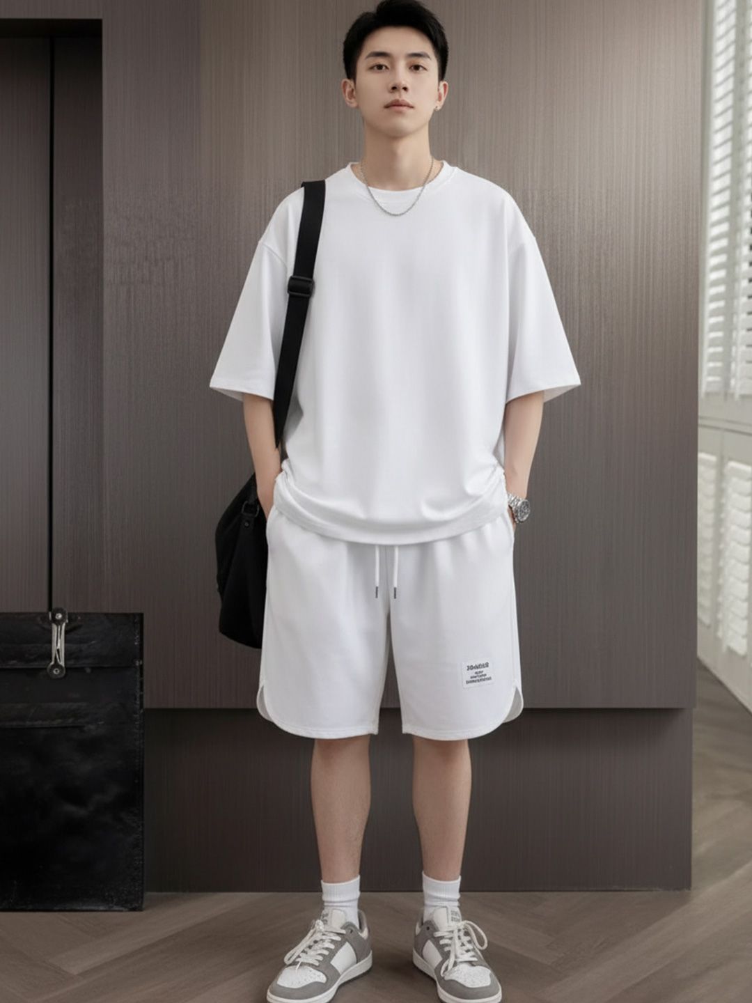 Suo Suo Round Neck T-shirt & Shorts Co-Ords