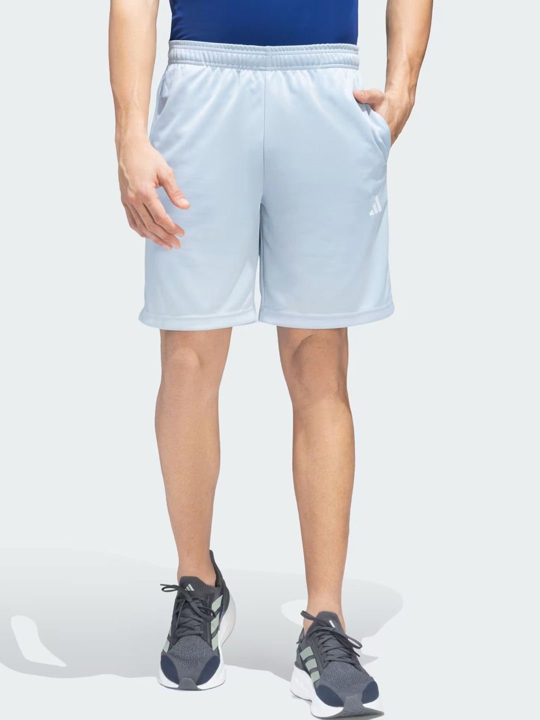 ADIDAS ADIDAS M Logo Sho Above Knee Sports Shorts