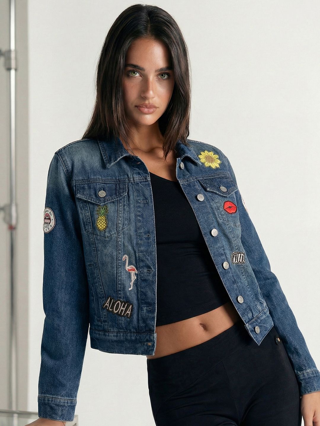 Tokyo Talkies Women Denim Jacket