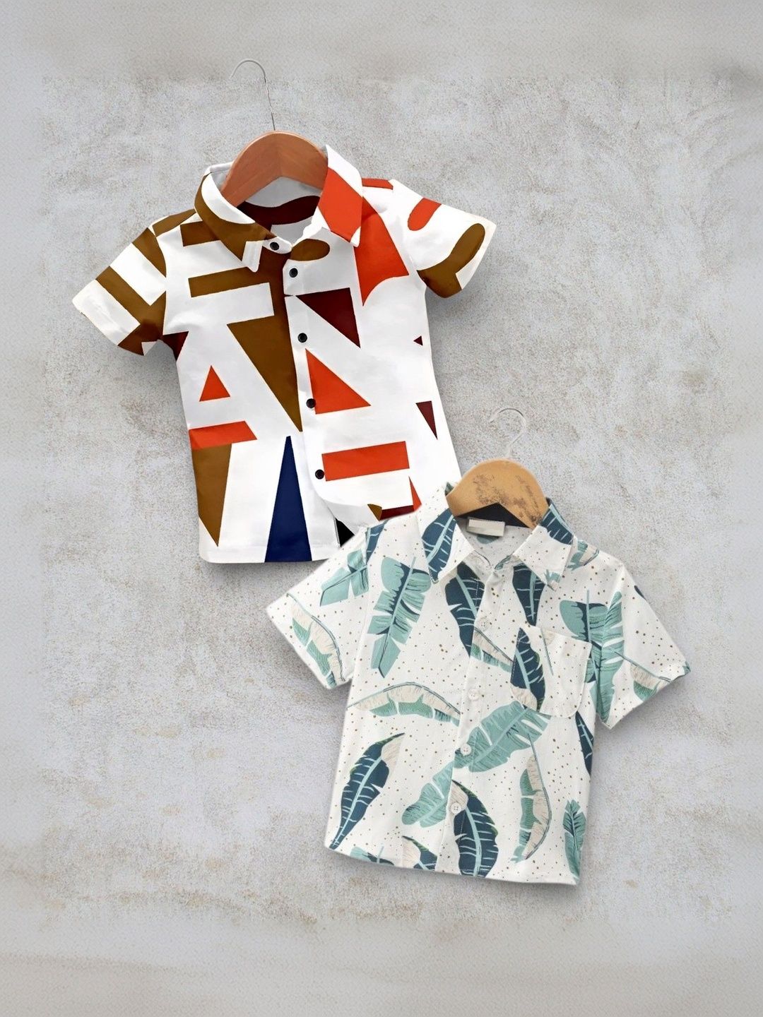 DUTT CREATION Boys Classic Printed Casual Shirt
