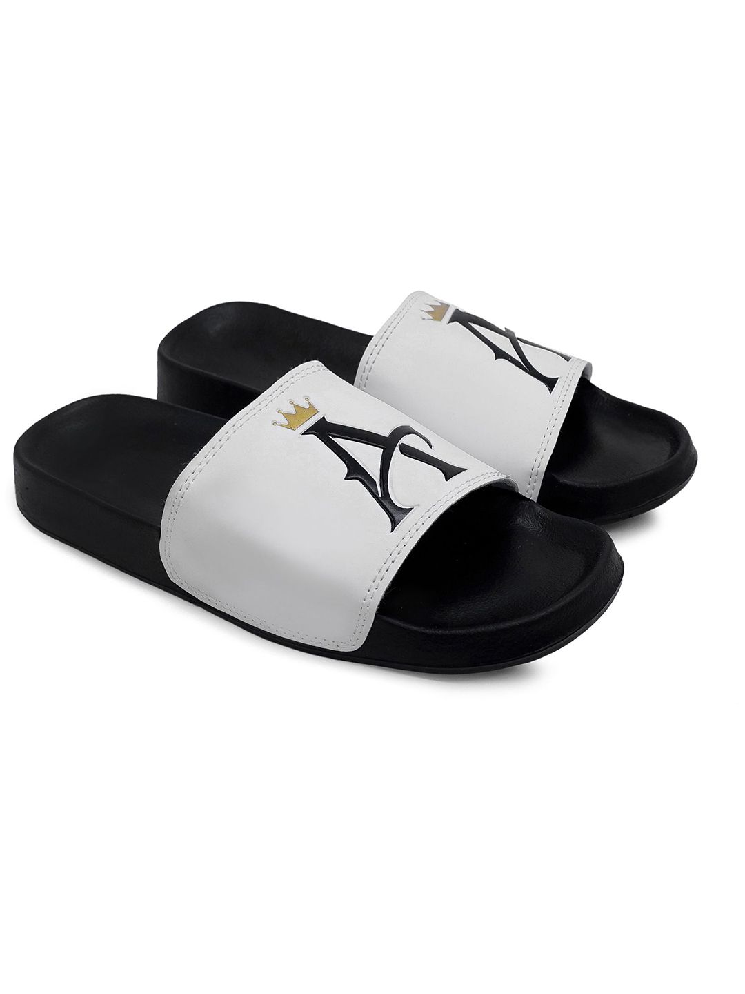 Air Italy Men Printed Sliders