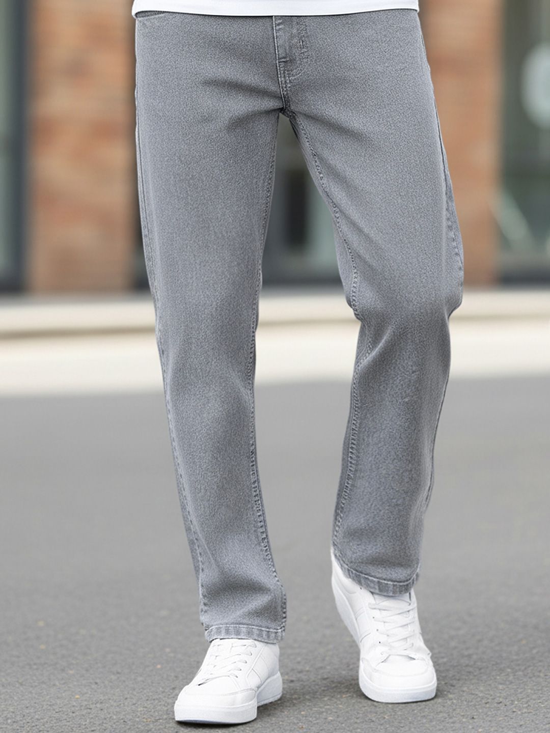 Urbano Fashion Men Clean Look Washed Stretchable Jeans