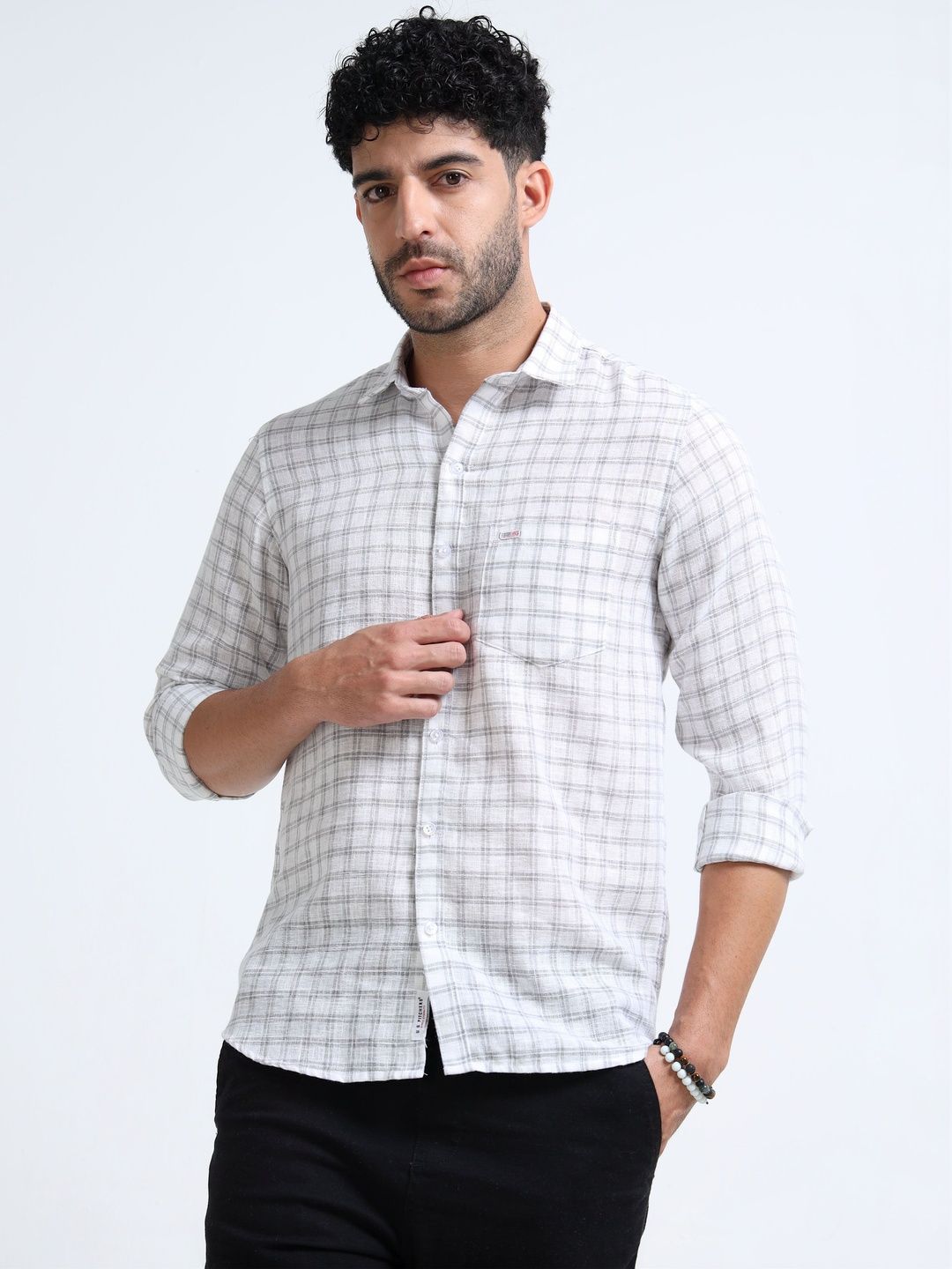 Buy Men's Regular Fit Vertical Striped Casual Shirt - Shirts for