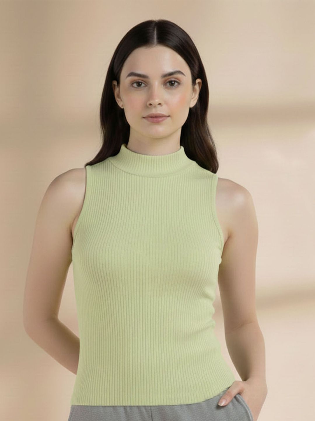 HRX by Hrithik Roshan Women High Neck T-shirt