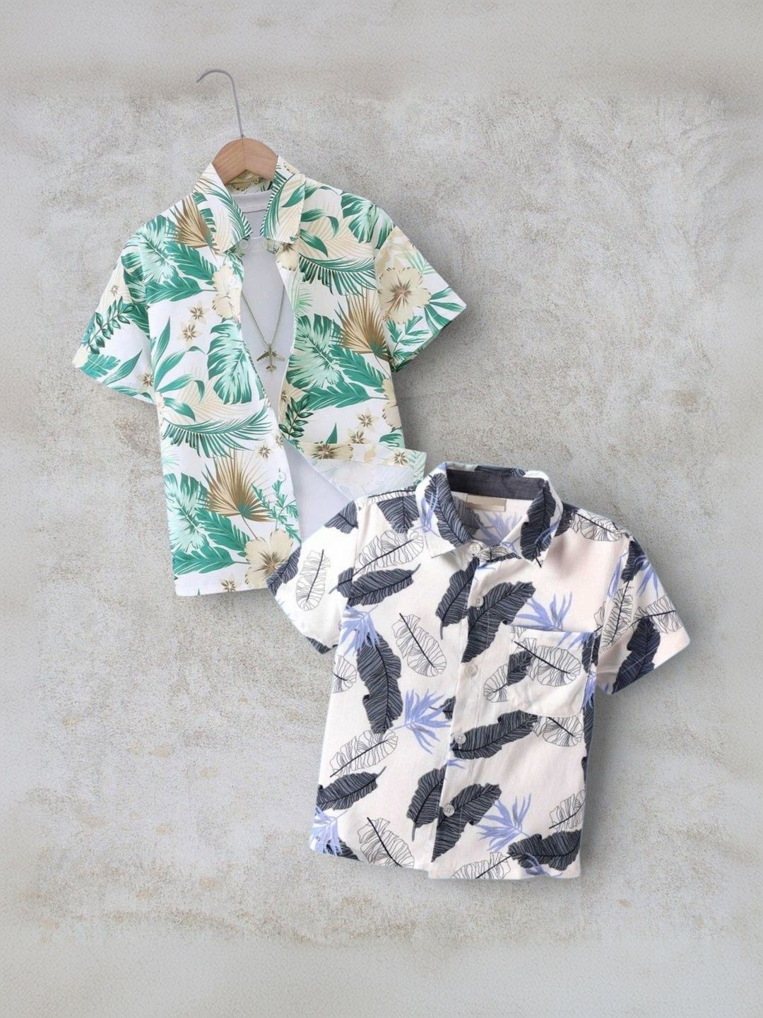 DUTT CREATION Boys Classic Floral Printed Casual Shirt