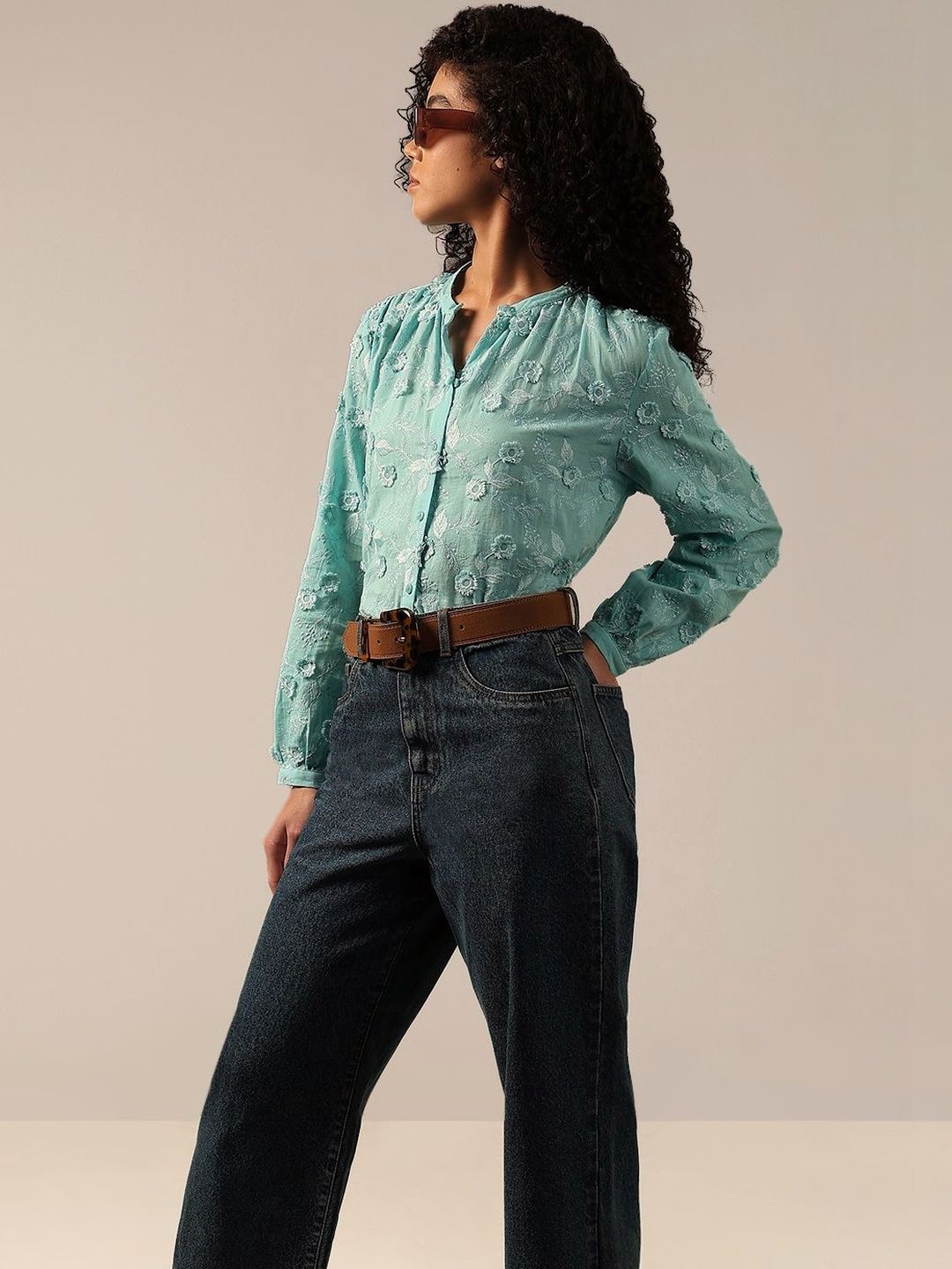 Casual Shirt Vero Moda Women Floral Casual Shirt