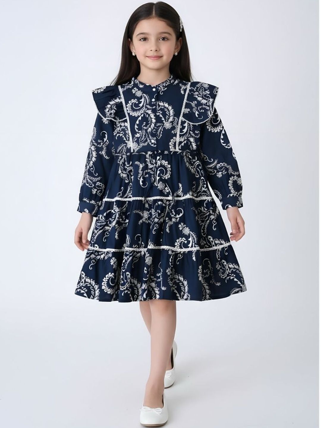BAESD Floral Print Fit & Flare Dress