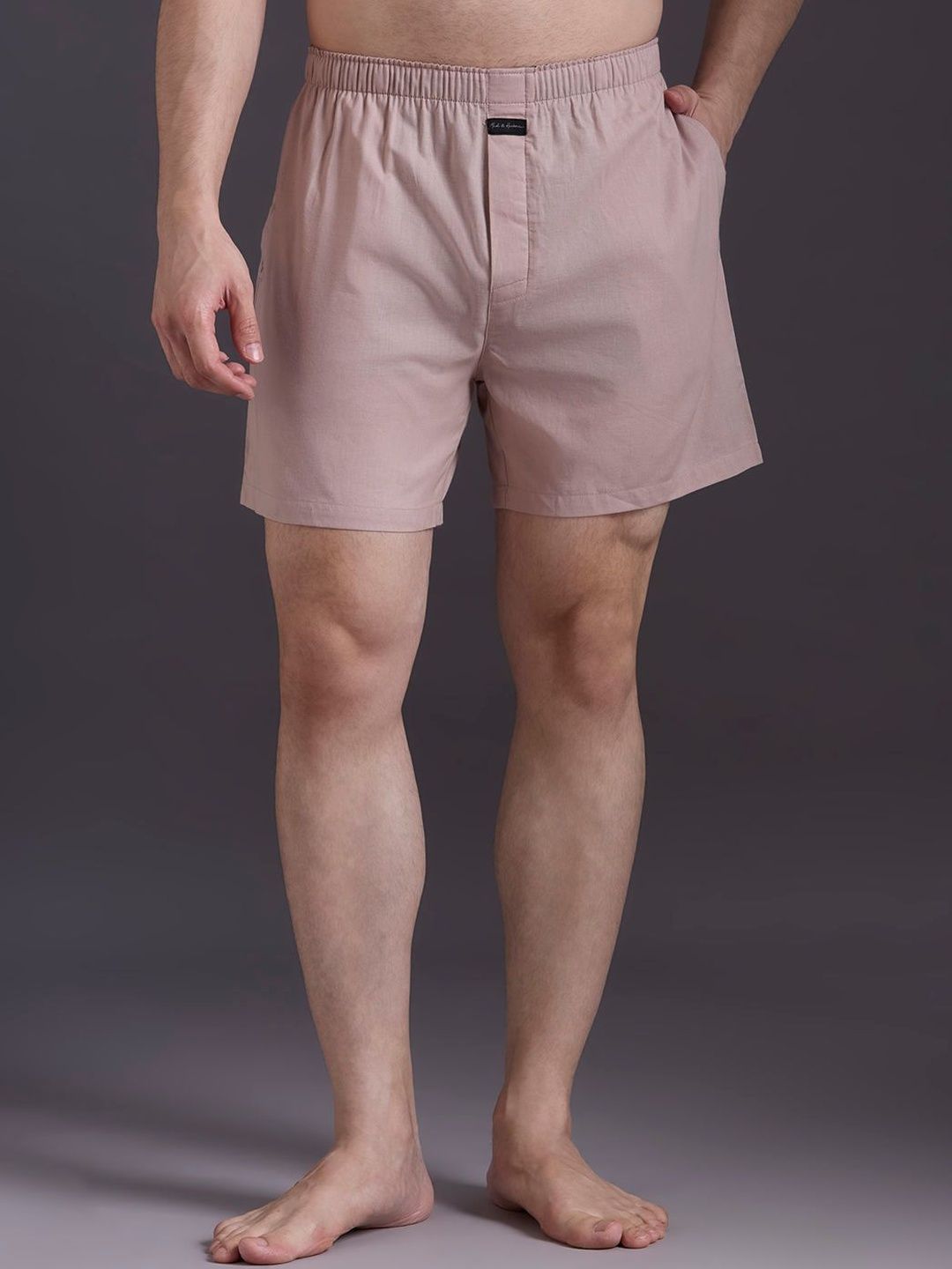 Mast & Harbour Men Pack Of 2 Pure Cotton Mid-Rise Boxer