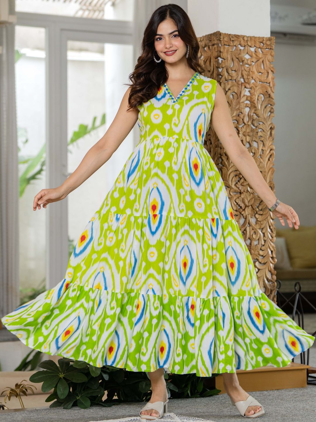 chinese dress ladies Indigo Maxi Dress 16 / Tall