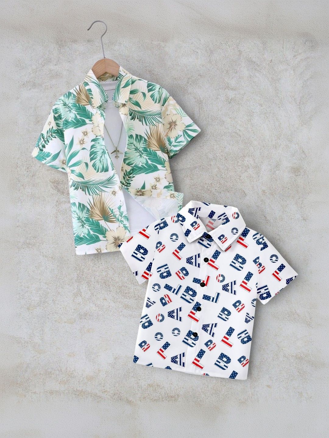 DUTT CREATION Boys Classic Floral Printed Casual Shirt