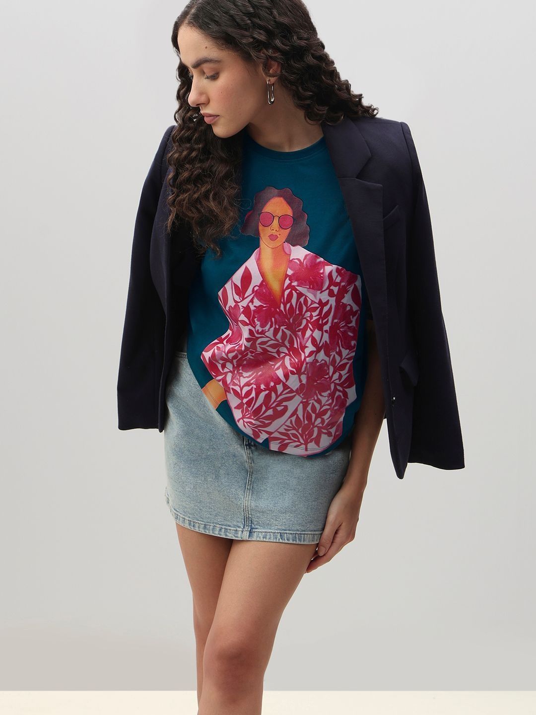 Women Printed T-shirt Vero Moda Women Printed T-shirt