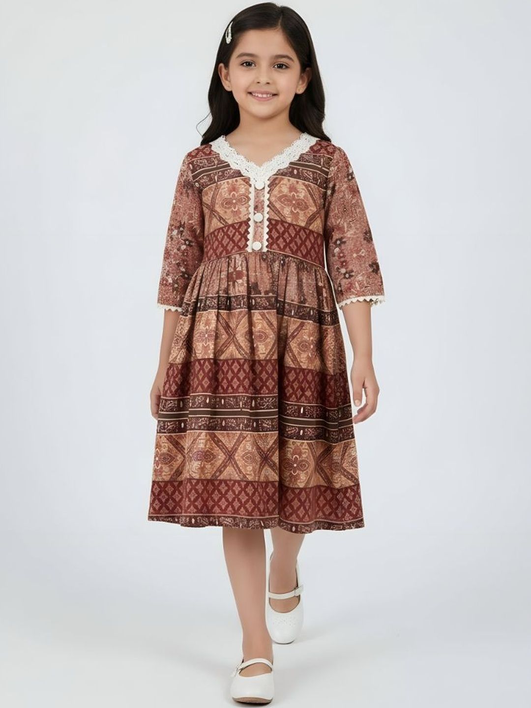 BAESD Print Sheath Dress
