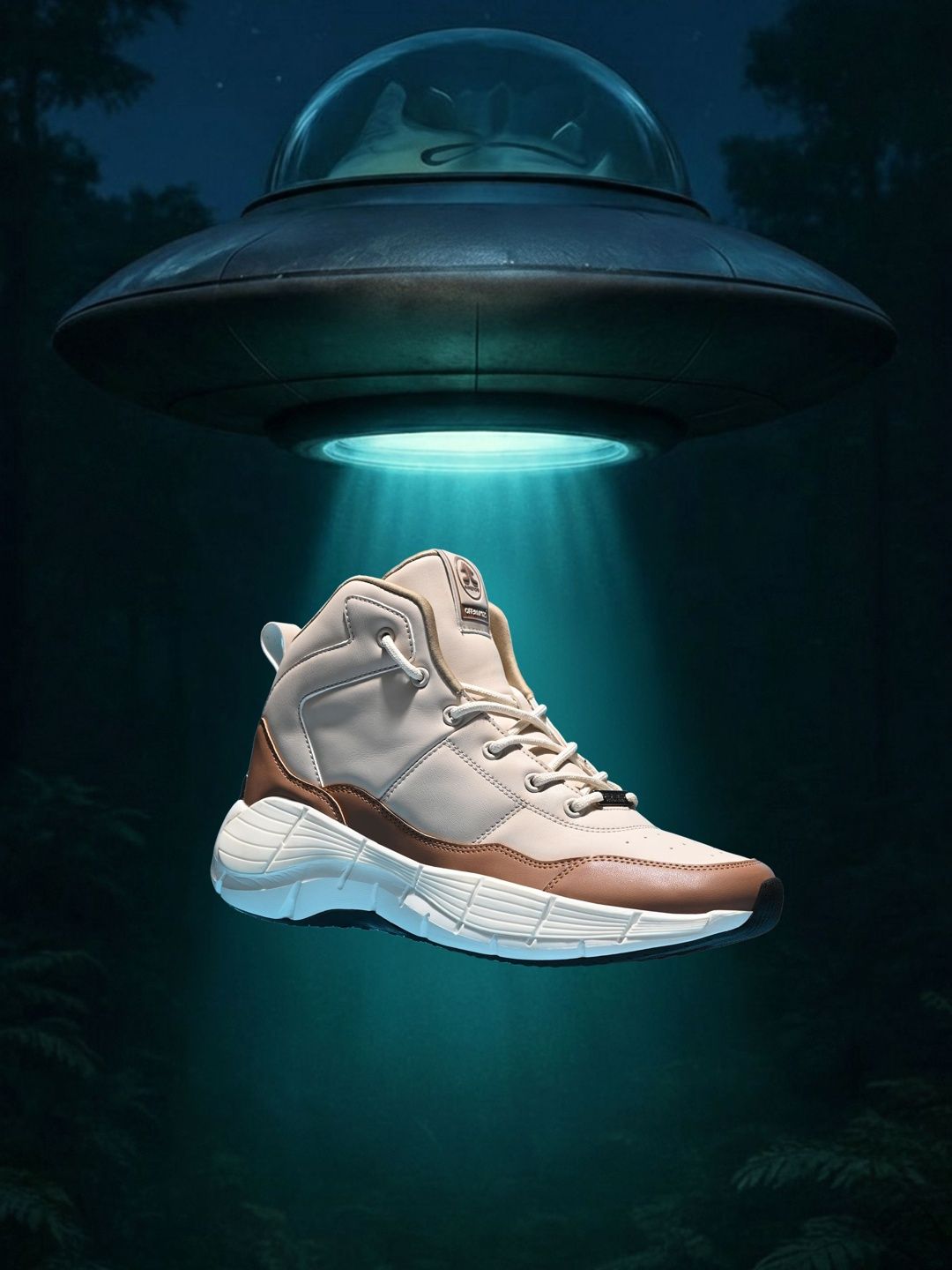 OFF LIMITS Swat Street Cream Pu Training Shoes