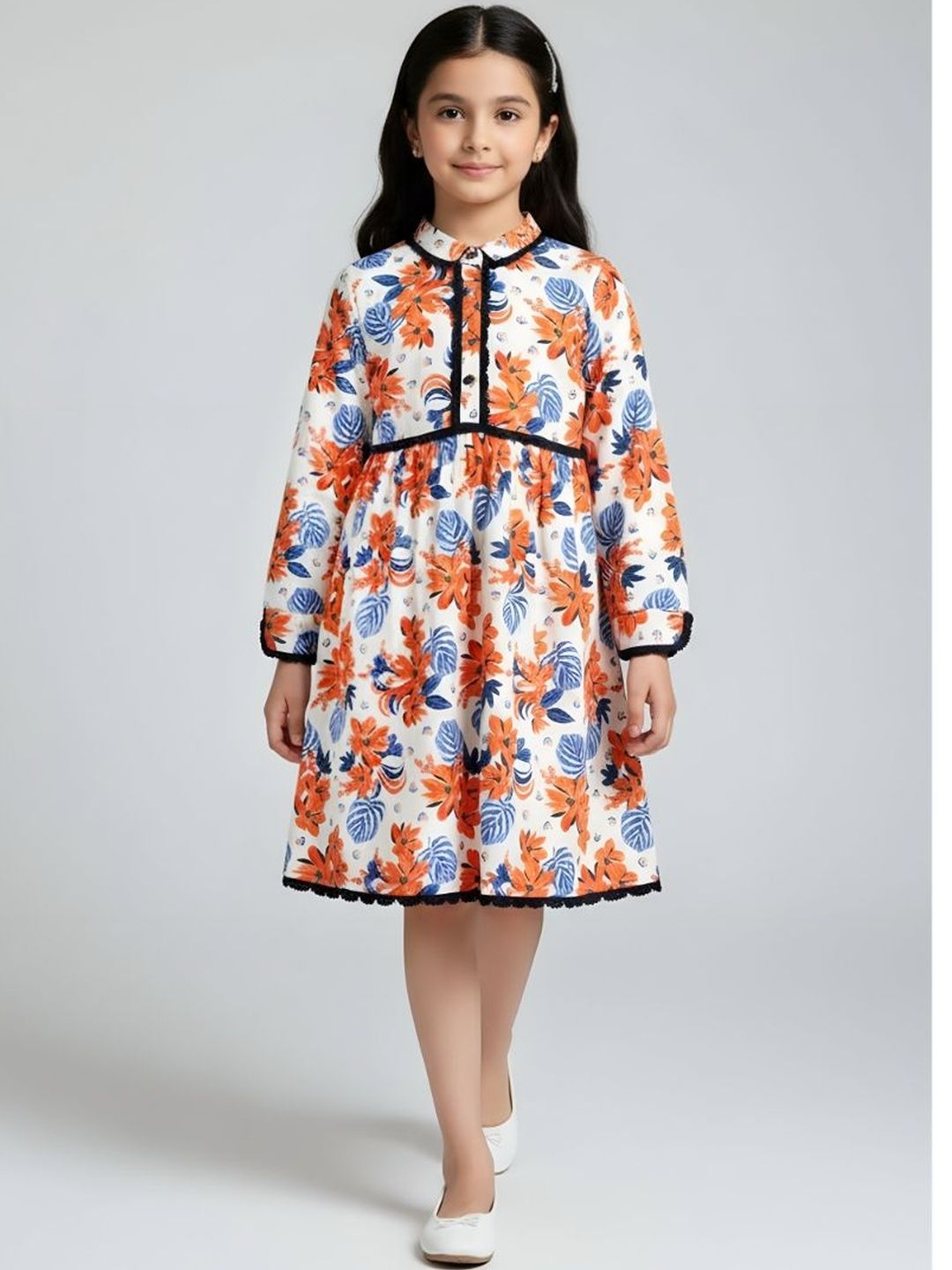 BAESD Floral Print Fit & Flare Dress