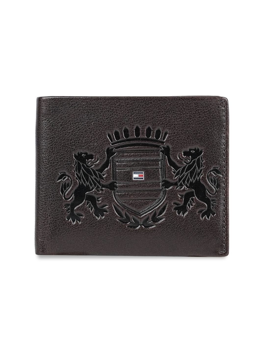 Tommy Hilfiger Tommy Hilfiger Men Textured Leather Two Fold Wallet
