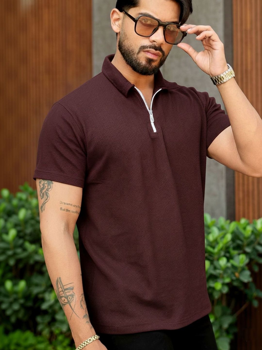 Vance Men Polo Collar T-shirt