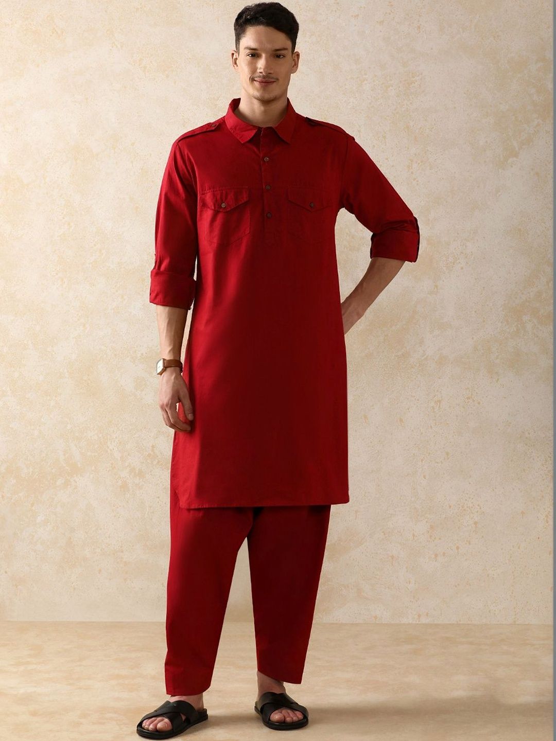 Anouk Men Pathani Kurta