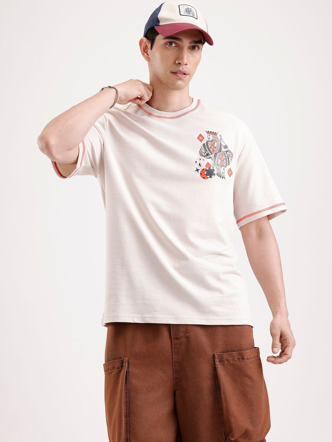 WROGN Men Printed T-shirt