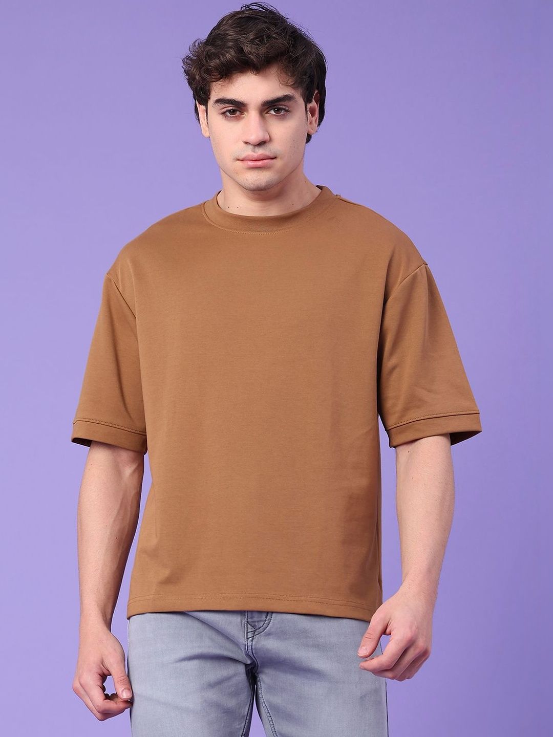 V-Mart Men Drop-Shoulder Sleeves T-shirt