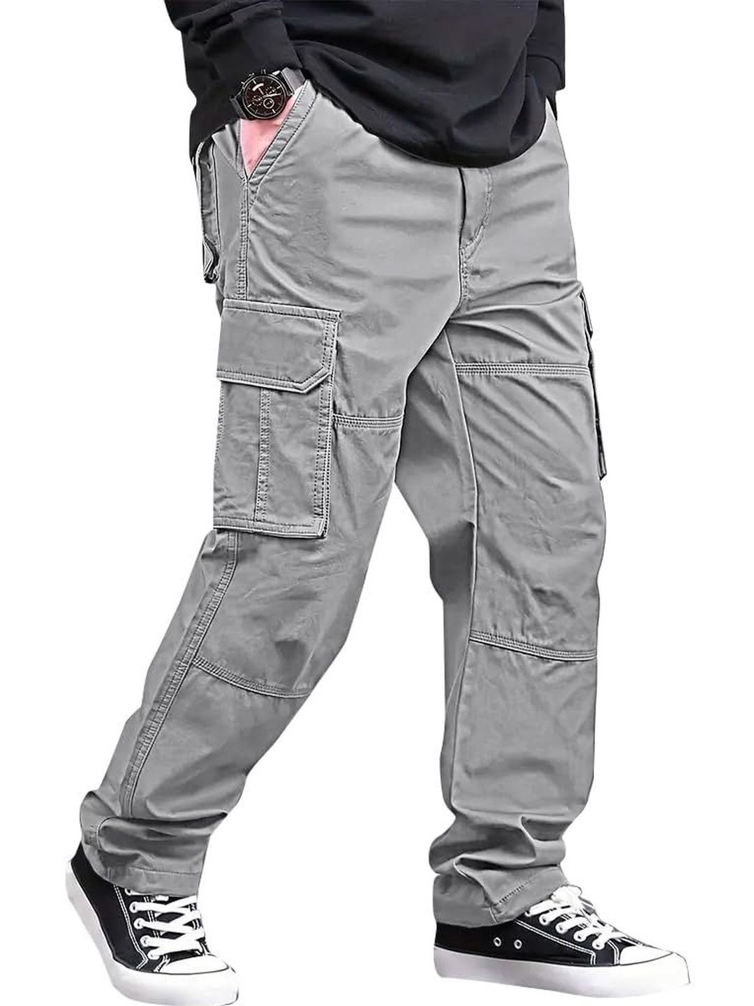 COMBRAIDED Men Cargos Trousers