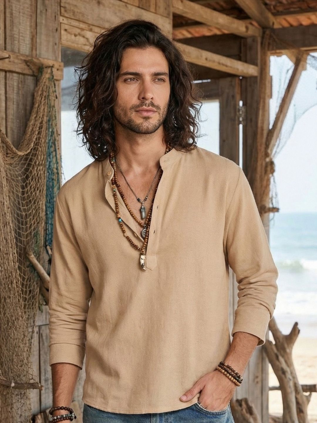Men Bohemian Clothing - Buy Men Bohemian Clothing online in India